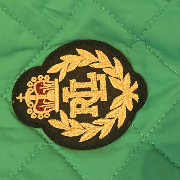 New Lauren Ralph Lauren Sunset Green Quilted Jacket - Picture 2 of 15